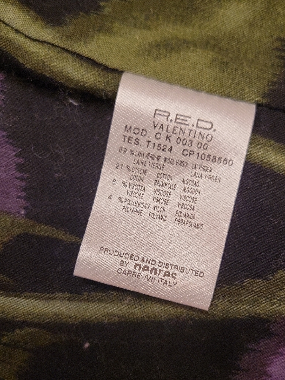 RED Valentino‎ Light Blue Double-Breasted Wool Pea Coat - Picture 10 of 12